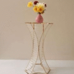 Stylish Metal Flower Stand – Wedding Centerpiece