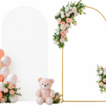 Arch & Background Board Set - for Rent