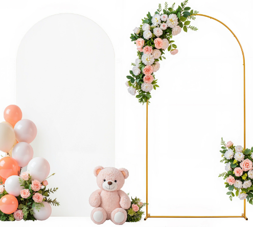 Arch & Background Board Set - for Rent